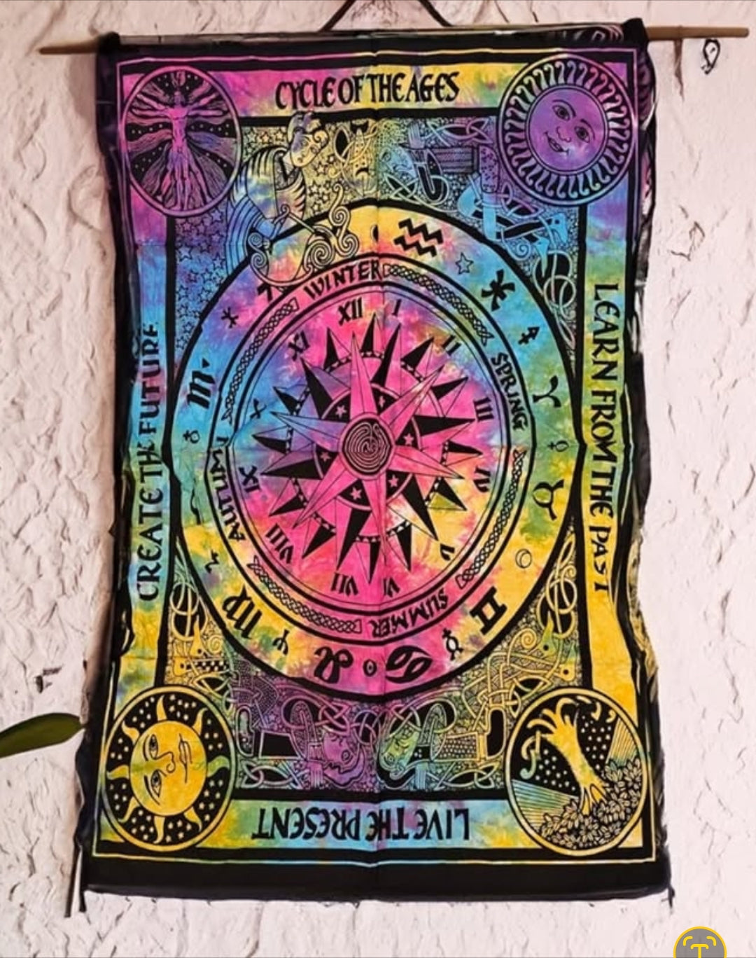 Etnik Desenli Otantik Duvar Halısı & Pano