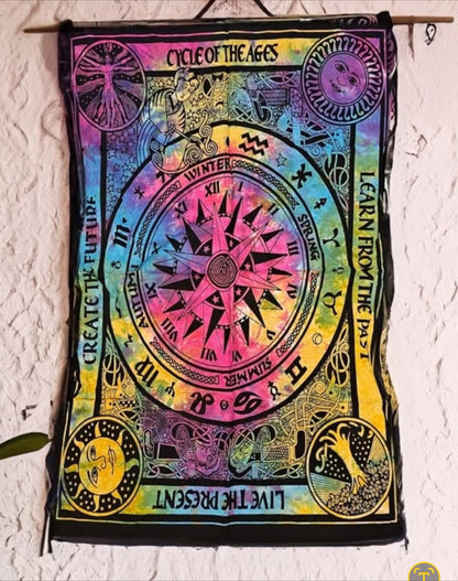 Etnik Desenli Otantik Duvar Halısı & Pano