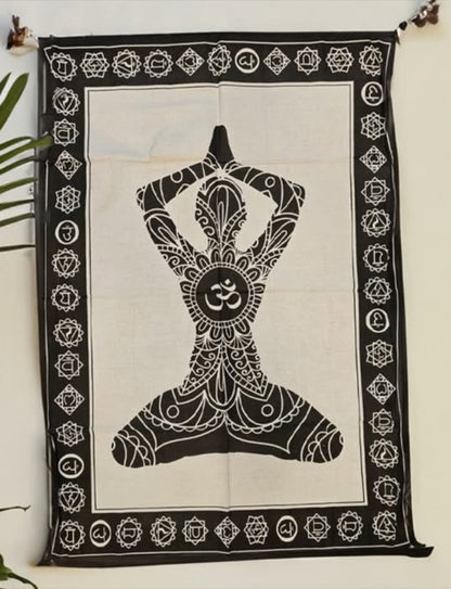 Etnik Desenli Otantik Duvar Halısı & Pano